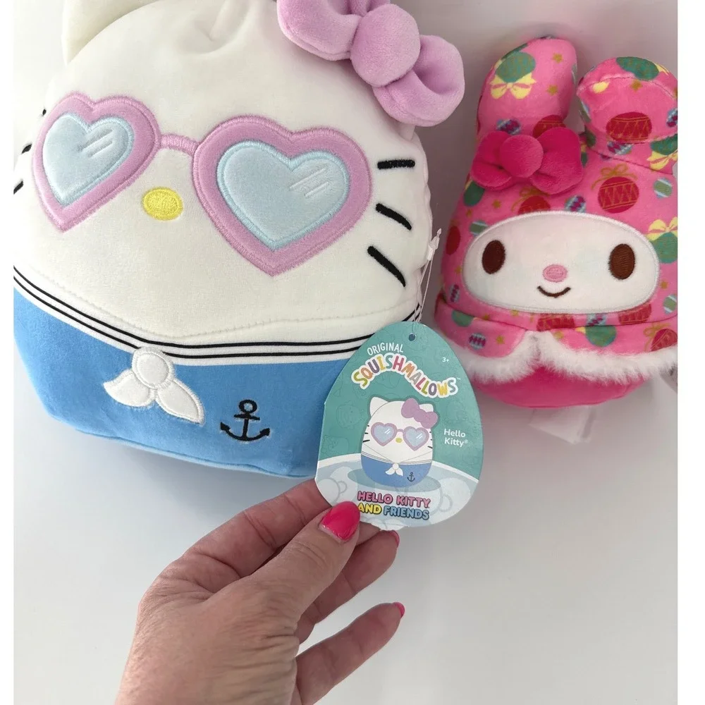 Squishmallows Sanrio Plush Bundle Unisex 7